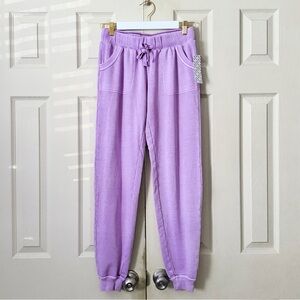 Urban Outfitters High Waist Violet Jogger Pants